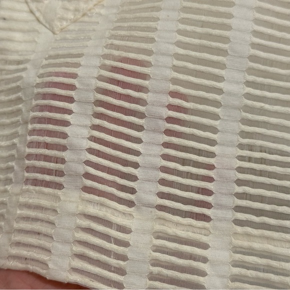 Rag and Bone Textured Off-White Linen Shorts - Size 4 - Picture 8 of 11